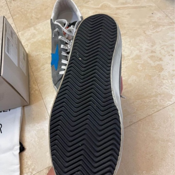 Mens Golden Goose Mint Super Star Low Top Sneakers - Picture 4 of 4